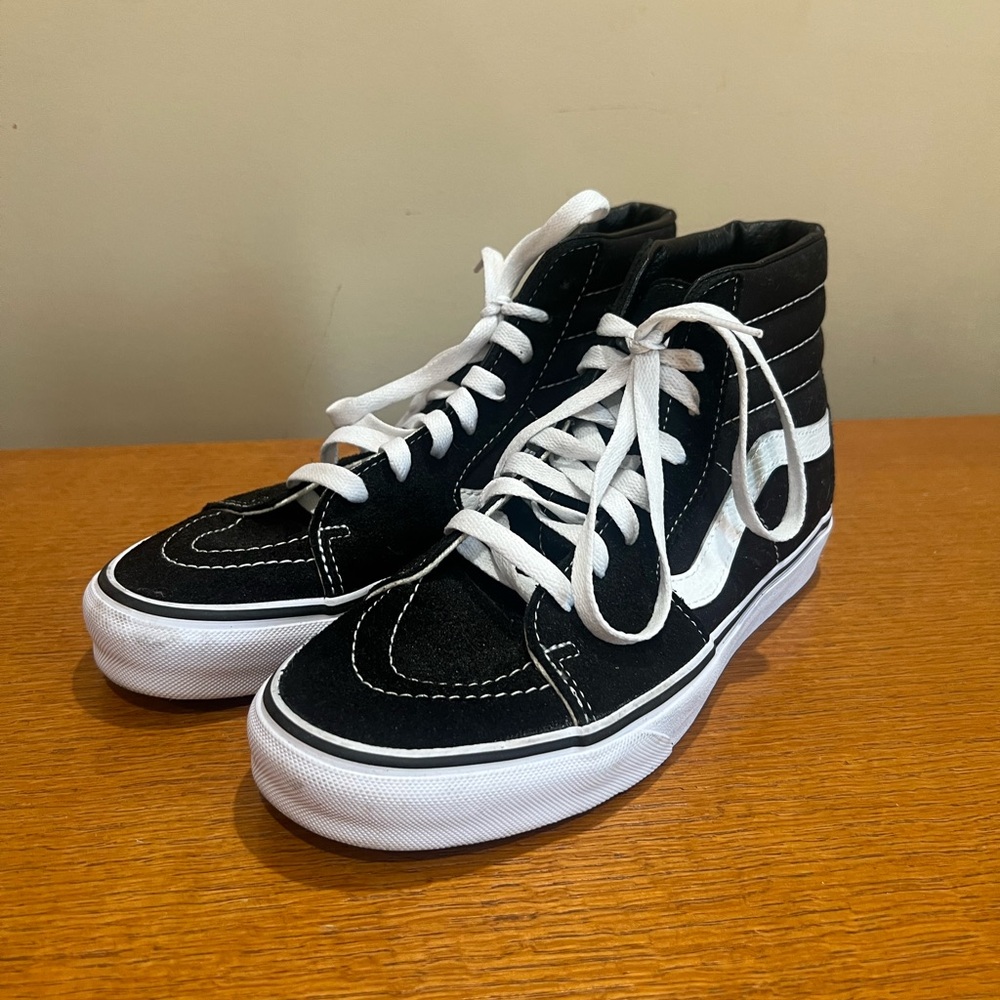 VANS Sk8-Hi High Top Skate Shoes Size 8.5